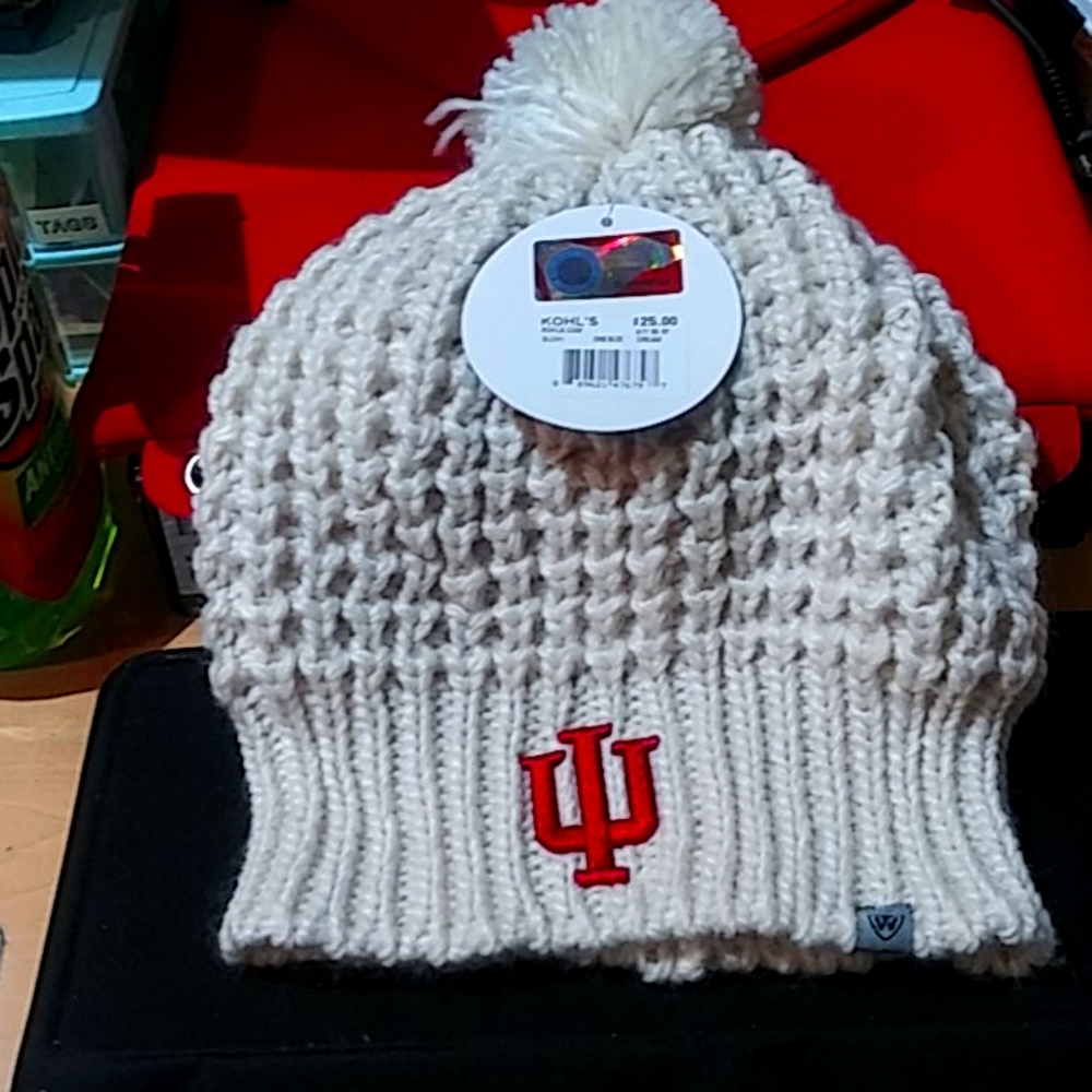 INDIANA UNIVERSITY WOMANS TOBOGGAN  I.U. SPORTS TEAMS